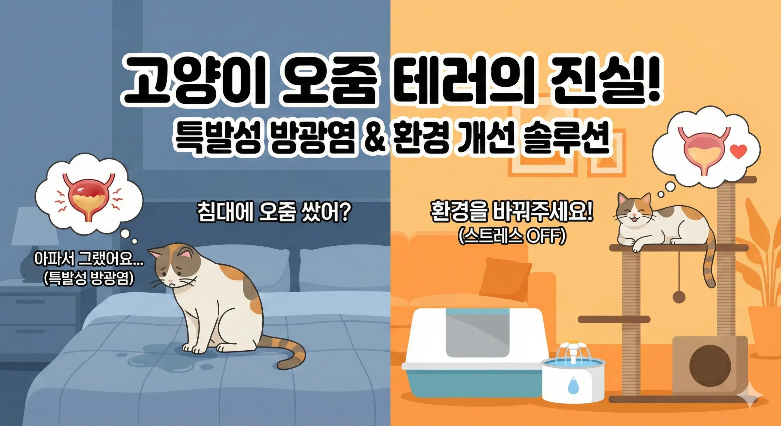 고양이 방광염 썸네일